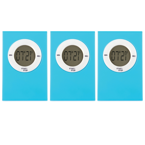 Teacher Created Resources Magnetic Digital Timer, Aqua, PK3 TCR20719